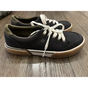 Sperry Top-Sider Boys' Shoes Size 2M Black Memory Foam Washable